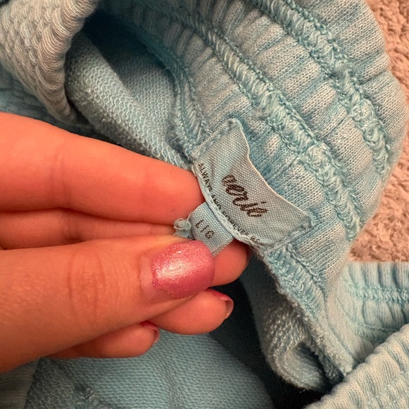 aerie Aqua Elastic-Waist Athletic Shorts - Picture 4 of 4